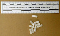  Cápsulas de flakka confiscadas pela polícia da Flórida em fevereiro deste ano - Divulgação/ Broward Sheriff's Office