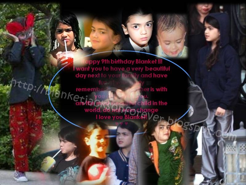 Blanket Jackson Forever Happy 9th Birthday Blanket