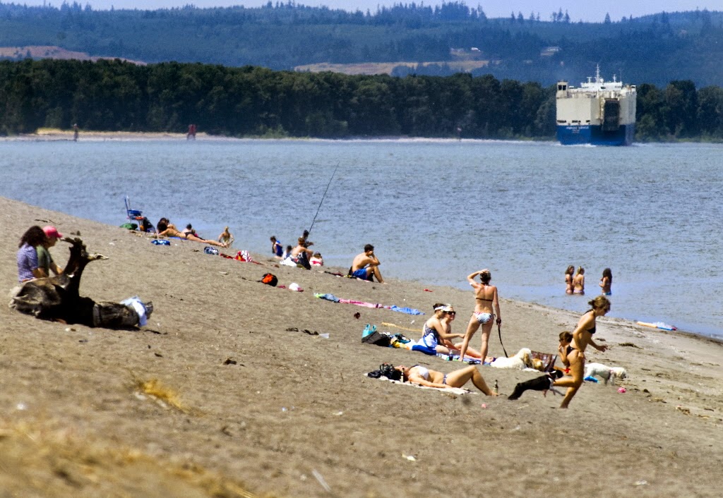 Isla Sauvie, Oregon - Vida silvestre y playa nudista