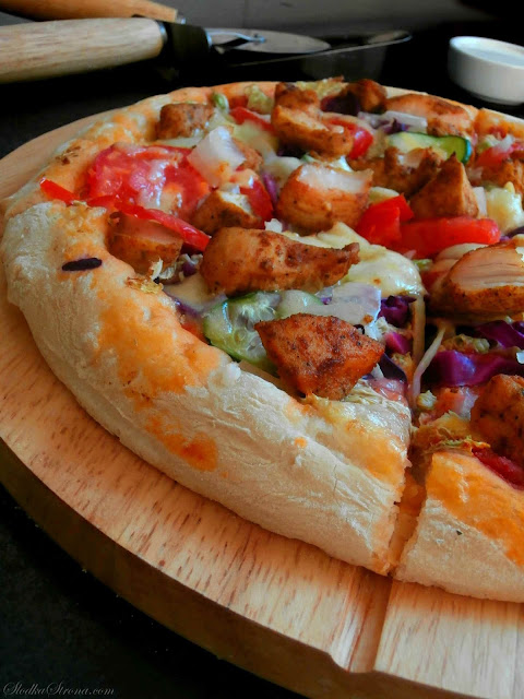 Najlepsza Domowa Pizza Kebab - Przepis - Słodka Strona
