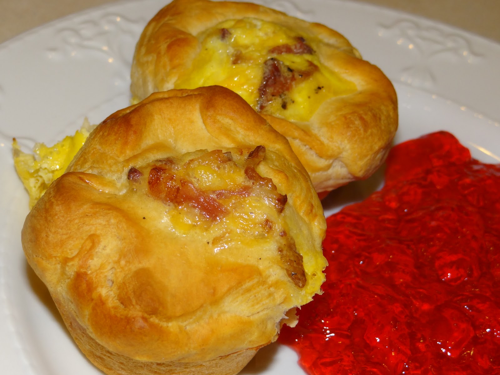 Tricks.Treats.Yummy Eats Bacon, Egg and Biscuit Muffins