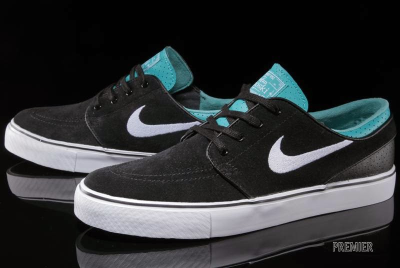 janoski black green
