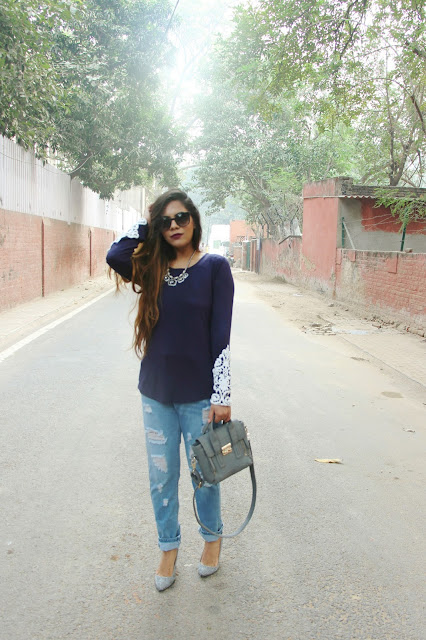fashion, how to style distressed denim, how to style boyfriend jeans, winter fashion trends 2015, CNDirect, cheap lace top, delhi blogger, delhi fashion blogger, indian blogger, lazy winter outfit, winter must haves, beauty , fashion,beauty and fashion,beauty blog, fashion blog , indian beauty blog,indian fashion blog, beauty and fashion blog, indian beauty and fashion blog, indian bloggers, indian beauty bloggers, indian fashion bloggers,indian bloggers online, top 10 indian bloggers, top indian bloggers,top 10 fashion bloggers, indian bloggers on blogspot,home remedies, how to
