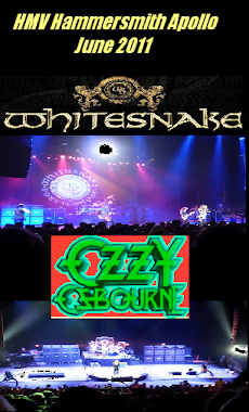 Whitesnake & Ozzy Osbourne-HMV Hammersmith Apollo June 2011