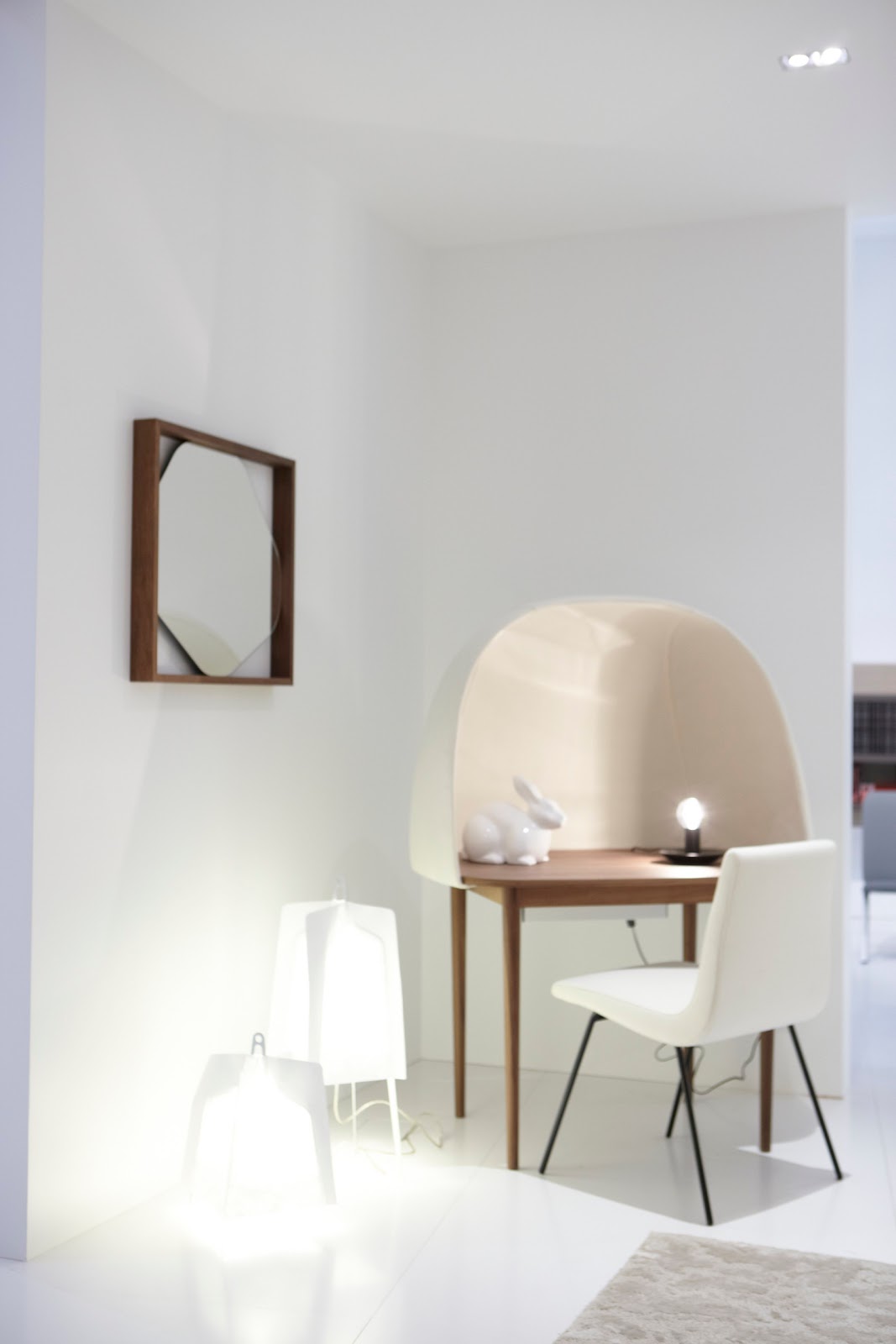 Interiors Nut Space To Think At Ligne Roset S Cave Desk