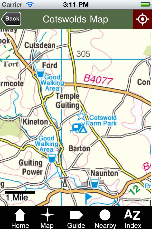 New Cotswolds tourist map and guide app takes traditional visitor