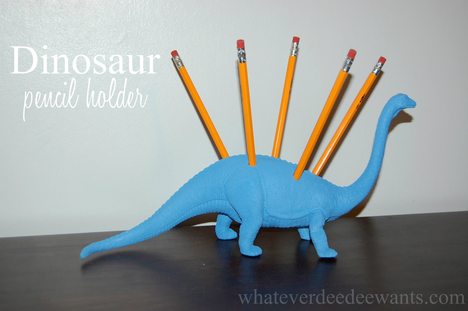 Whatever DeeDee wants, she's gonna get it DIY Dinosaur Holders