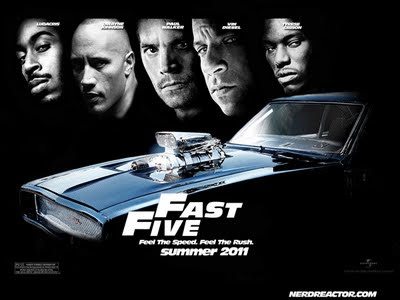 I went to go see Fast 5 with my friend this evening And after gathering a