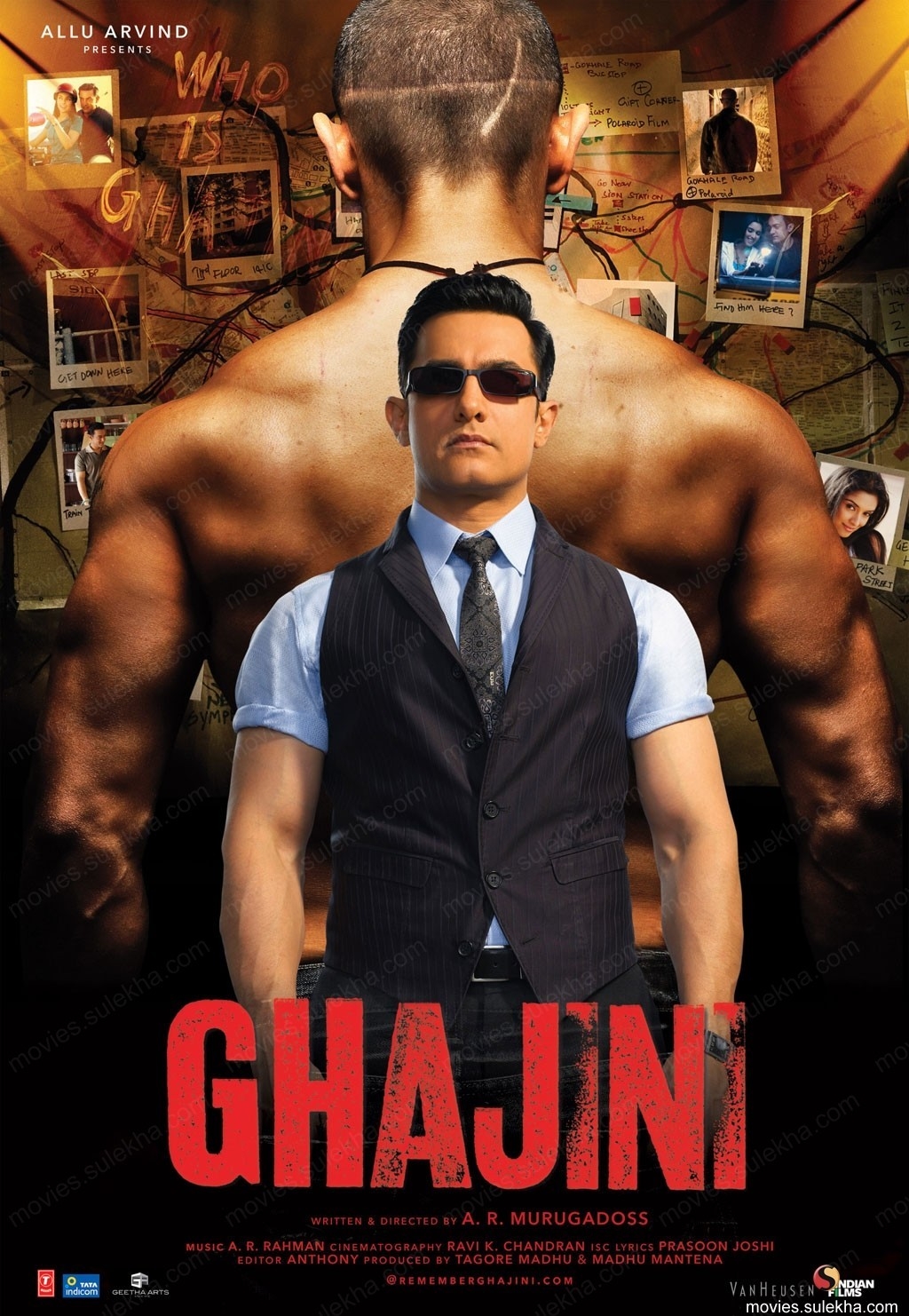 Ghajini (engsub) hindi Full movie Amir Khan Pasar Mocha