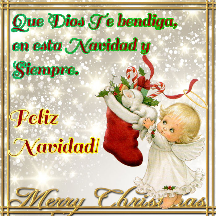 que dios te bendiga esta navidad imágenes para facebook