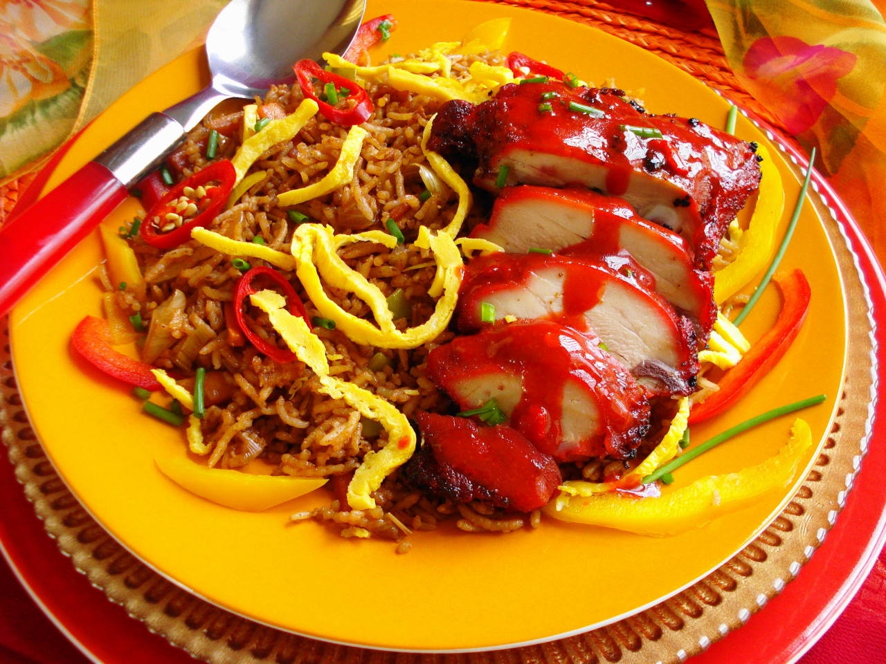 NASI GORENG (fried rice) - INDONESIA ~ RESEP MAKANAN INDONESIA