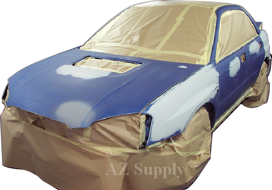 Az Auto Body Supply Masking Paper For Overspray Prevention