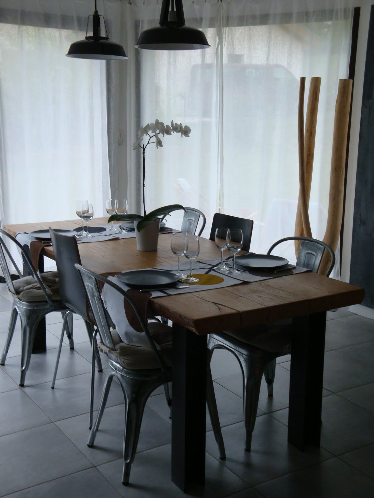 cmaligne: Salle à manger industrielle