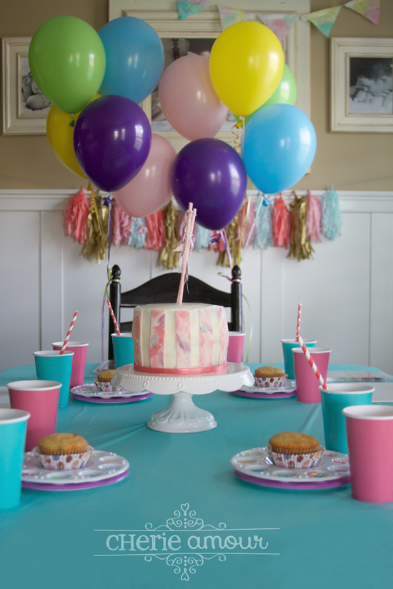 Cherie Amour Watercolor Painting Party...