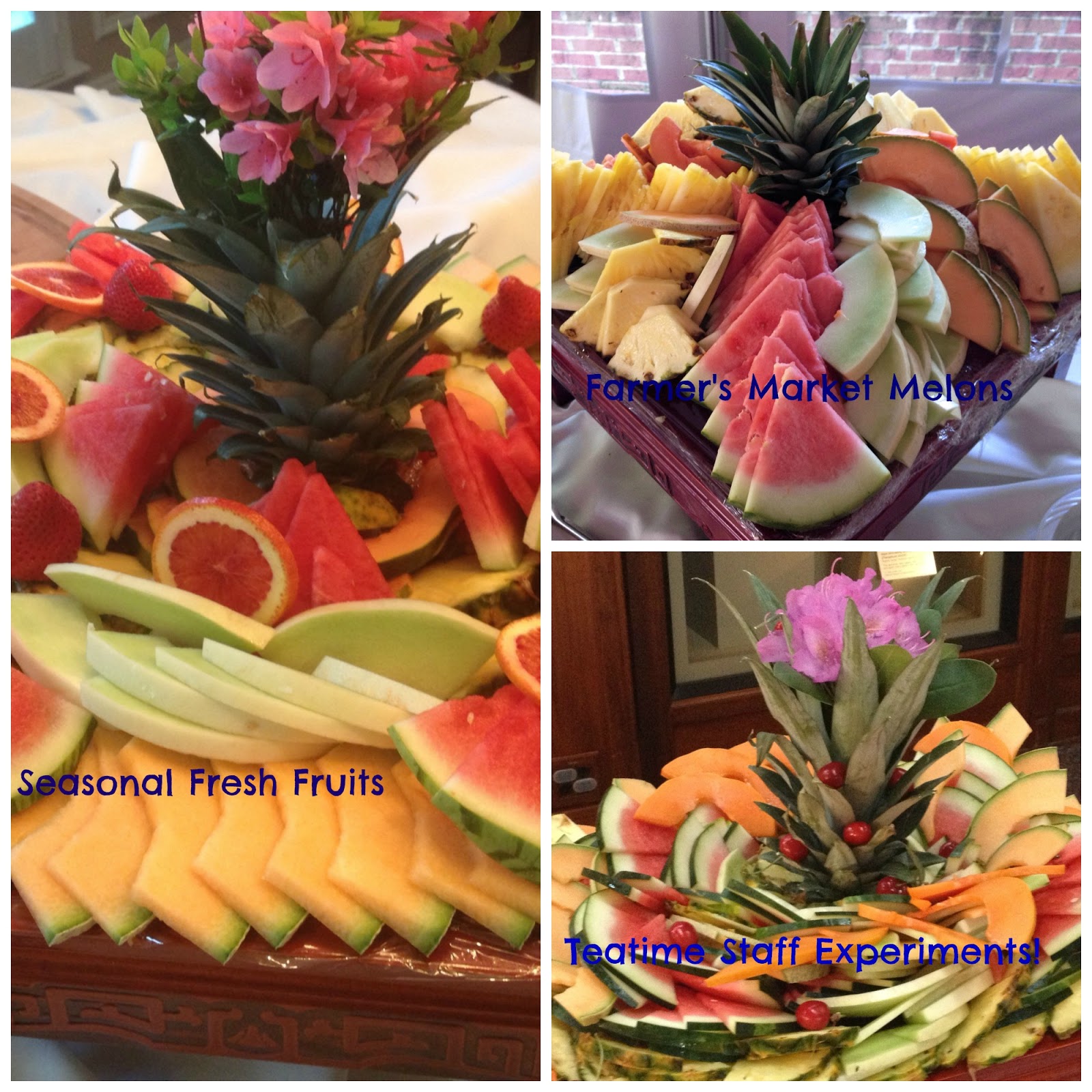 Fantastical Fresh Fruit Arrangements for Wedding Receptions Northern