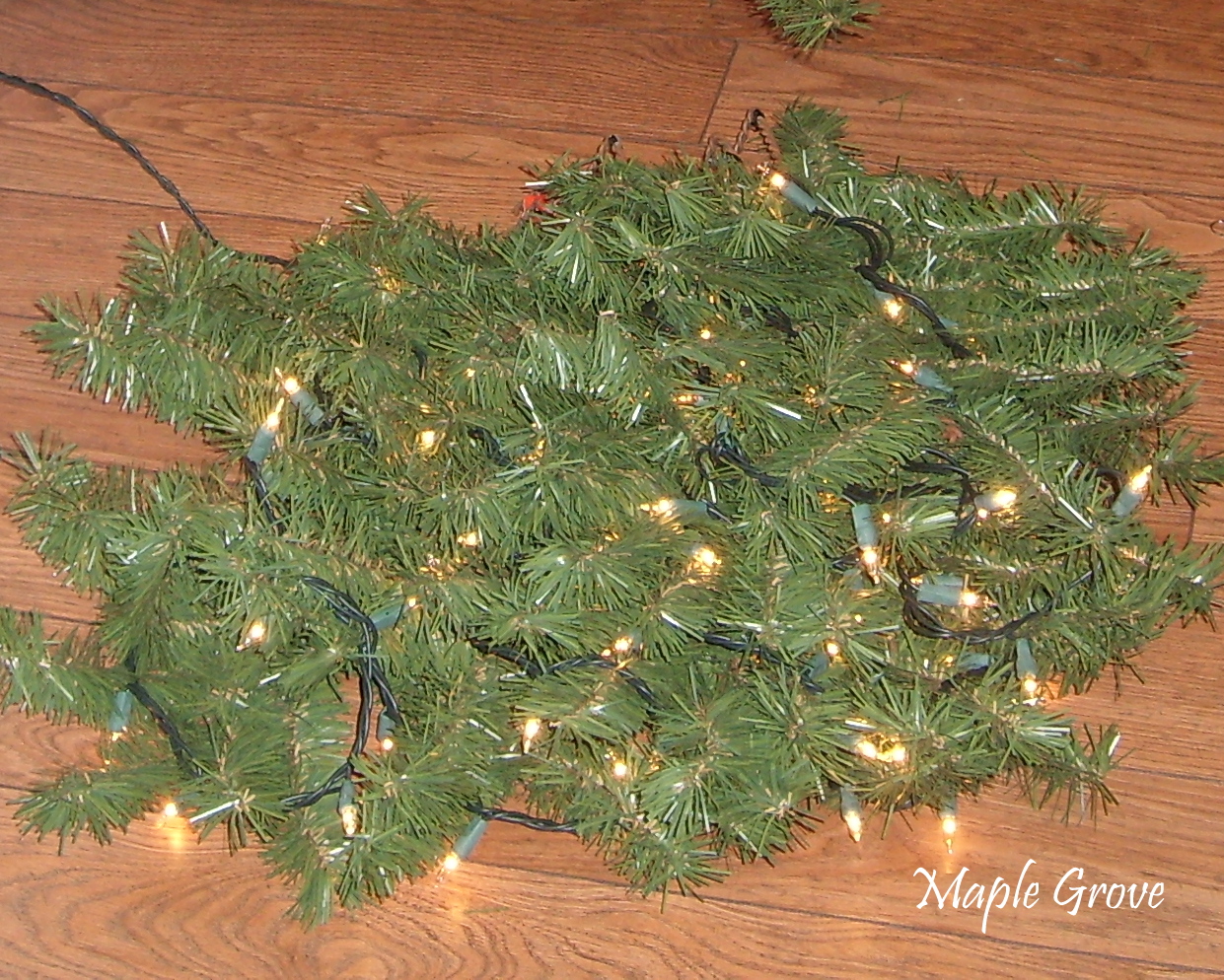 Maple Grove Christmas Decorating Series Part 2 Putting Up a Tree