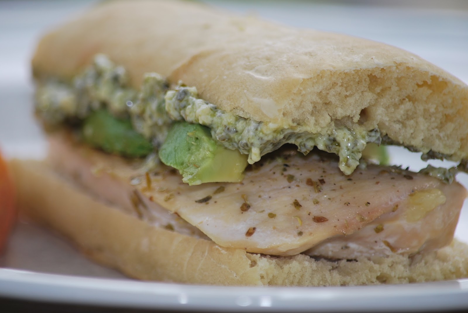 My story in recipes Basil Pesto Chicken Sandwiches