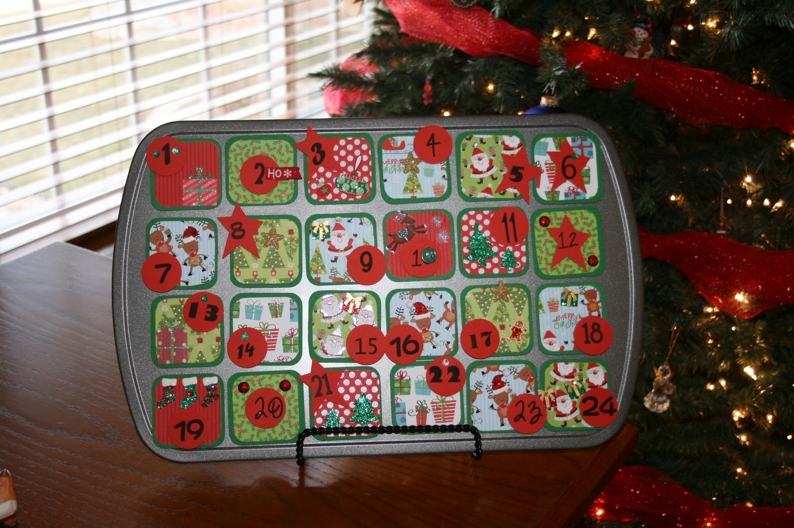 Becky's Buzzings Muffin Tin Advent Calendar & Ideas