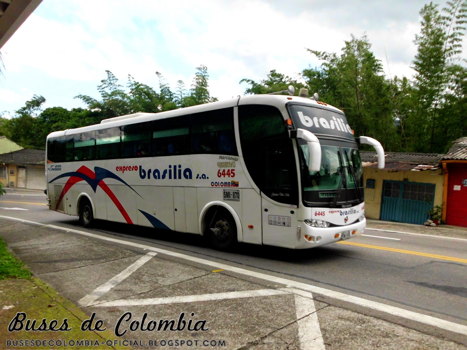 Expreso Brasilia 6445 Buses de Colombia Oficial