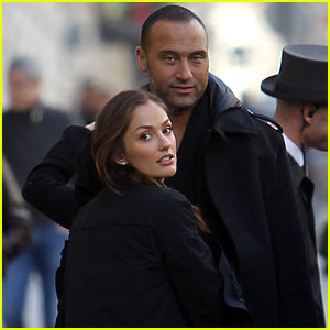 Derek Jeter With Wife Minka Kelly