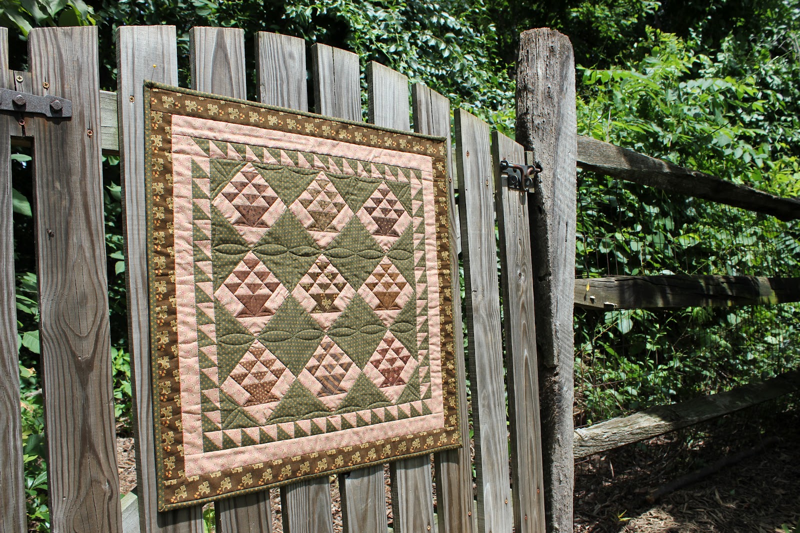 Spring Water Designs Quilts in the Garden