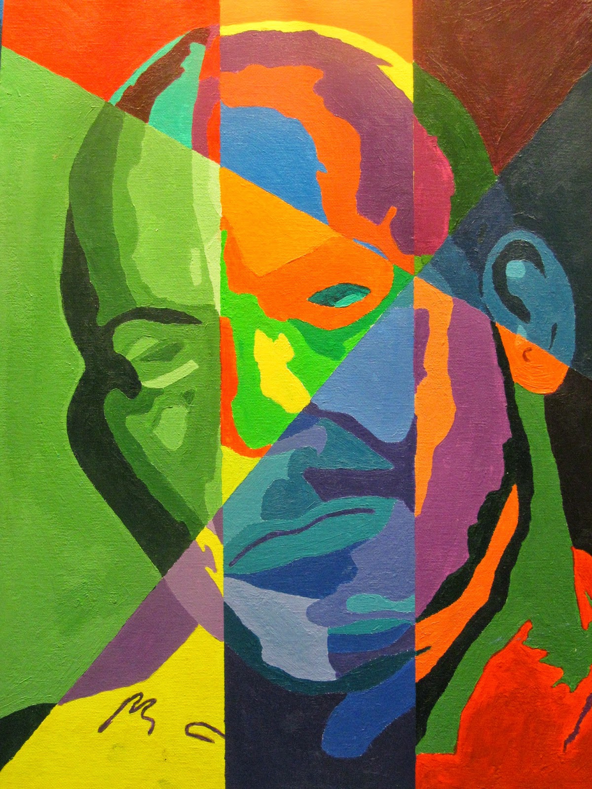 Ms. Eaton's Phileonia Artonian Colour Theory Portrait Painting