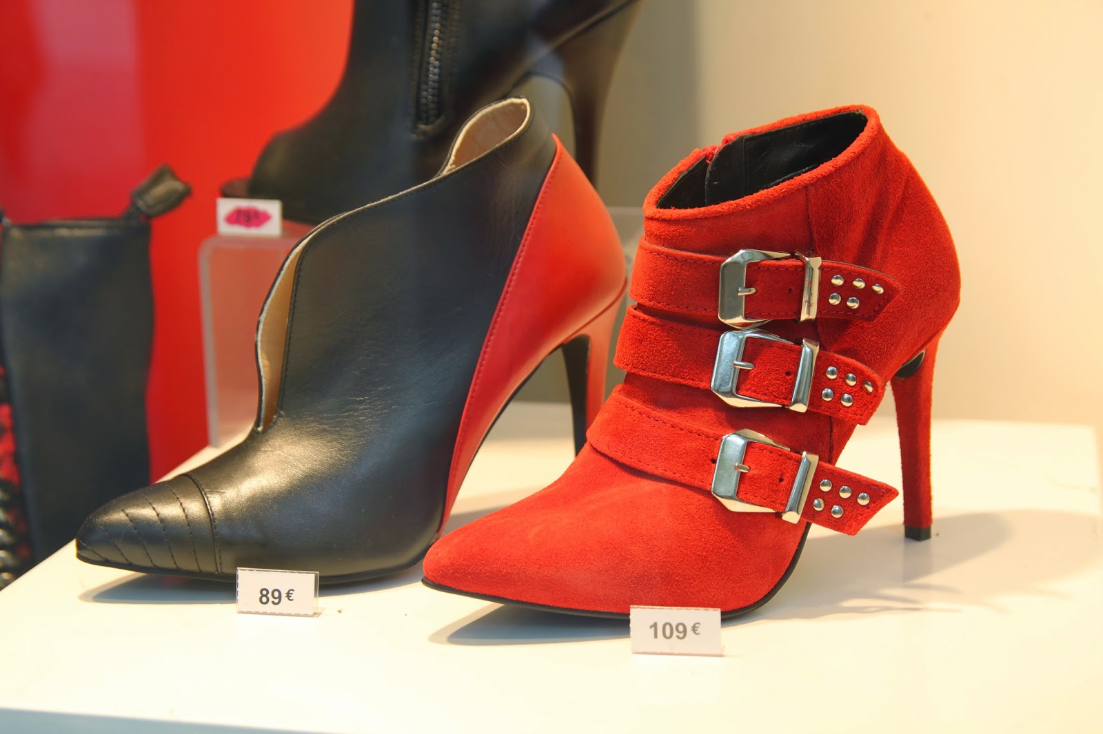 red heels next day delivery