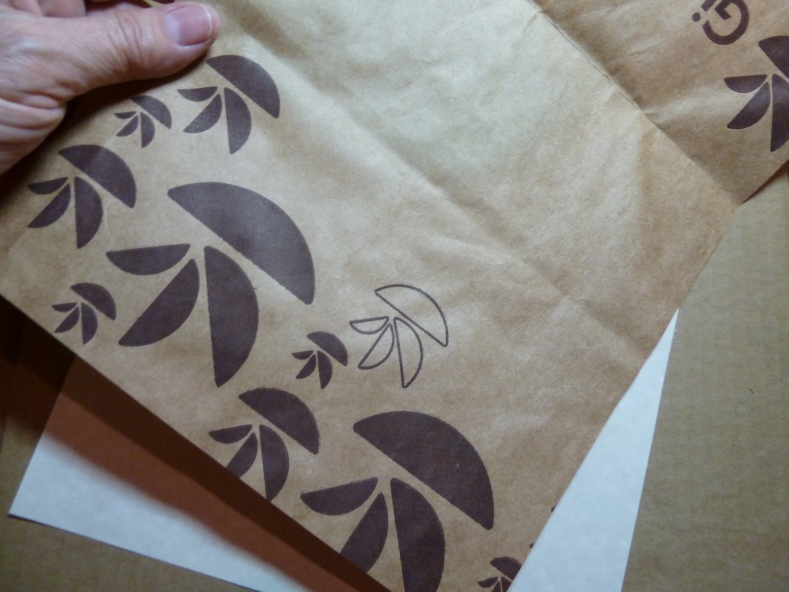 Make it easy crafts Leatherlike brown paper bag origami wallet