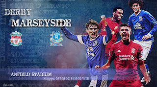 Jadwal Siaran Langsung (Global TV) Liverpool vs Everton Liga Inggris (Minggu, 5 Mei 2013)