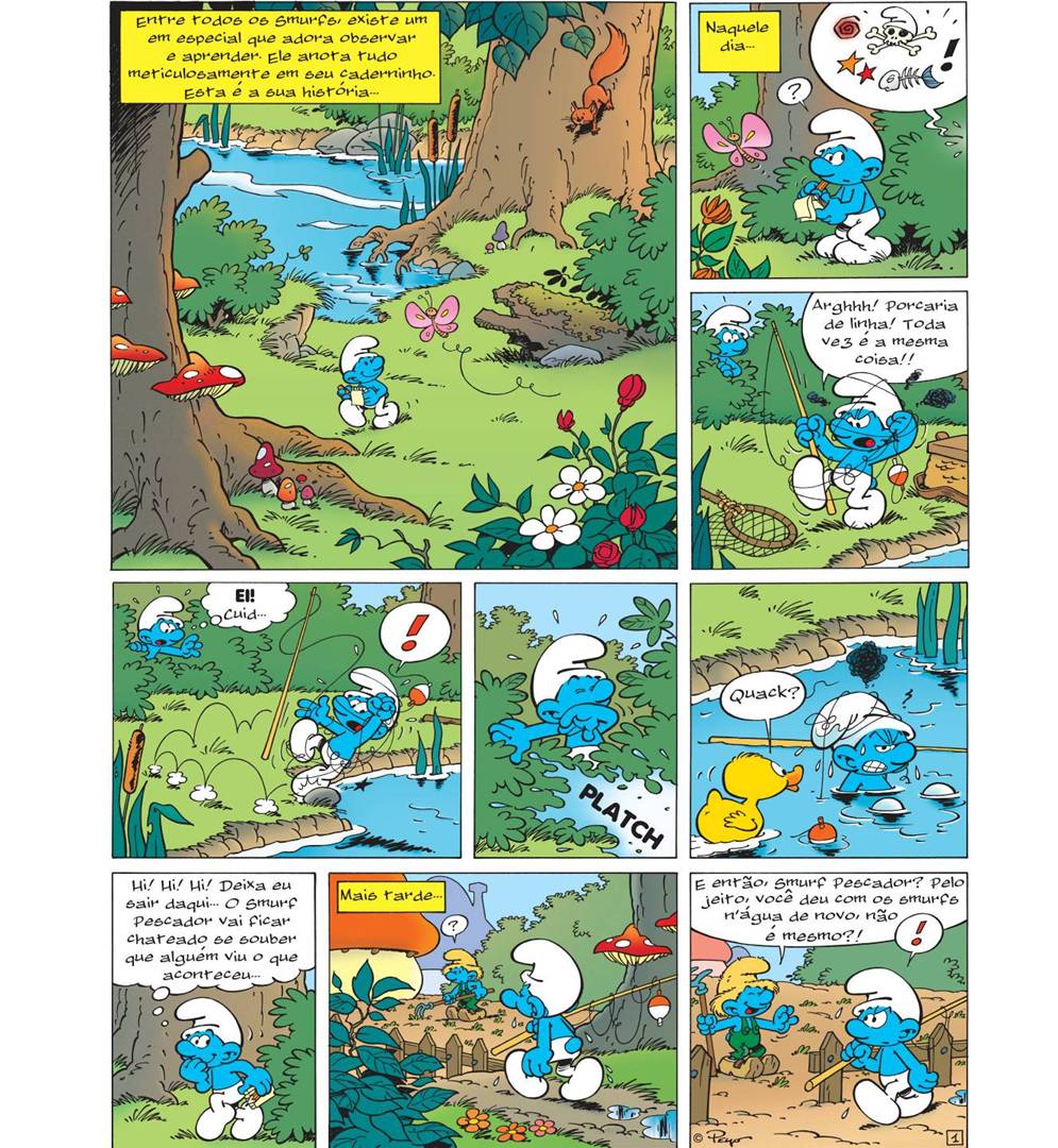 OS SMURFS - O SMURF REPÓRTER (POCKET)