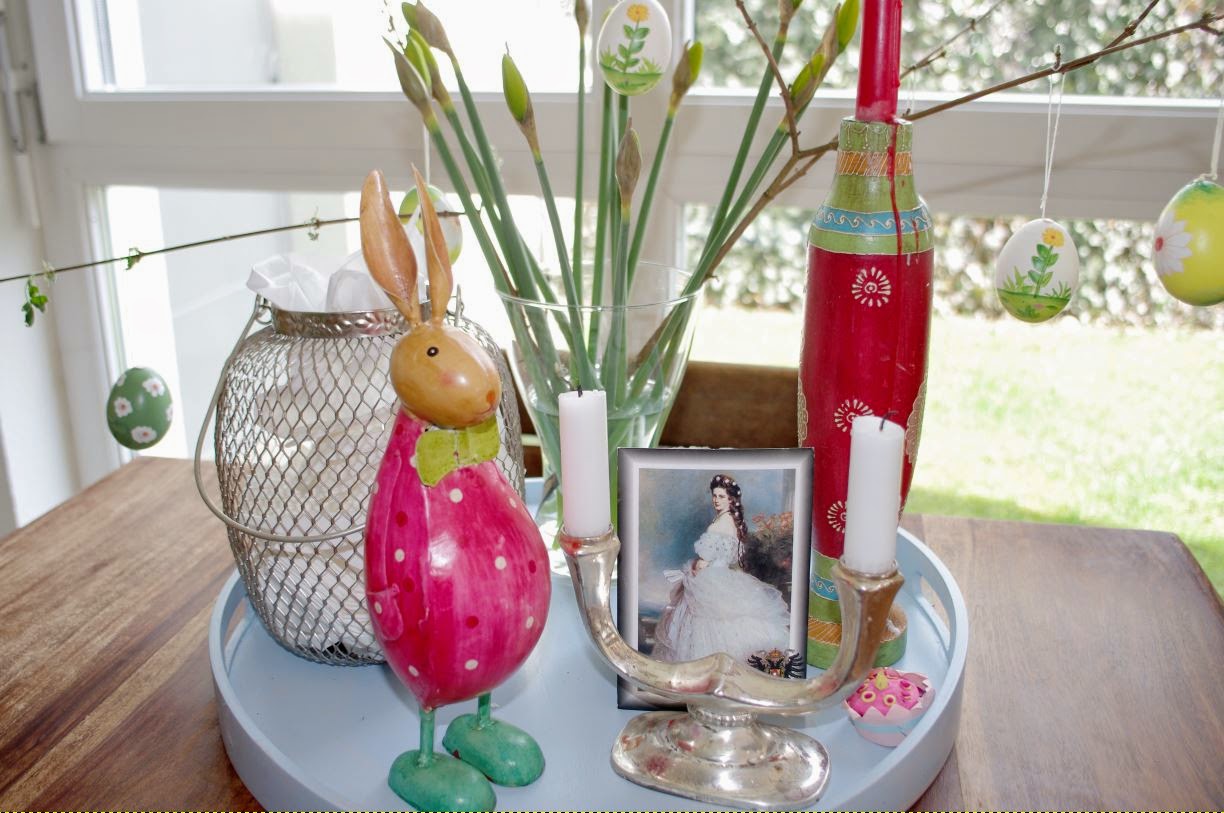 Nordlicht Im Schwarzwald Osterdekoration Und Drinnen Zelten