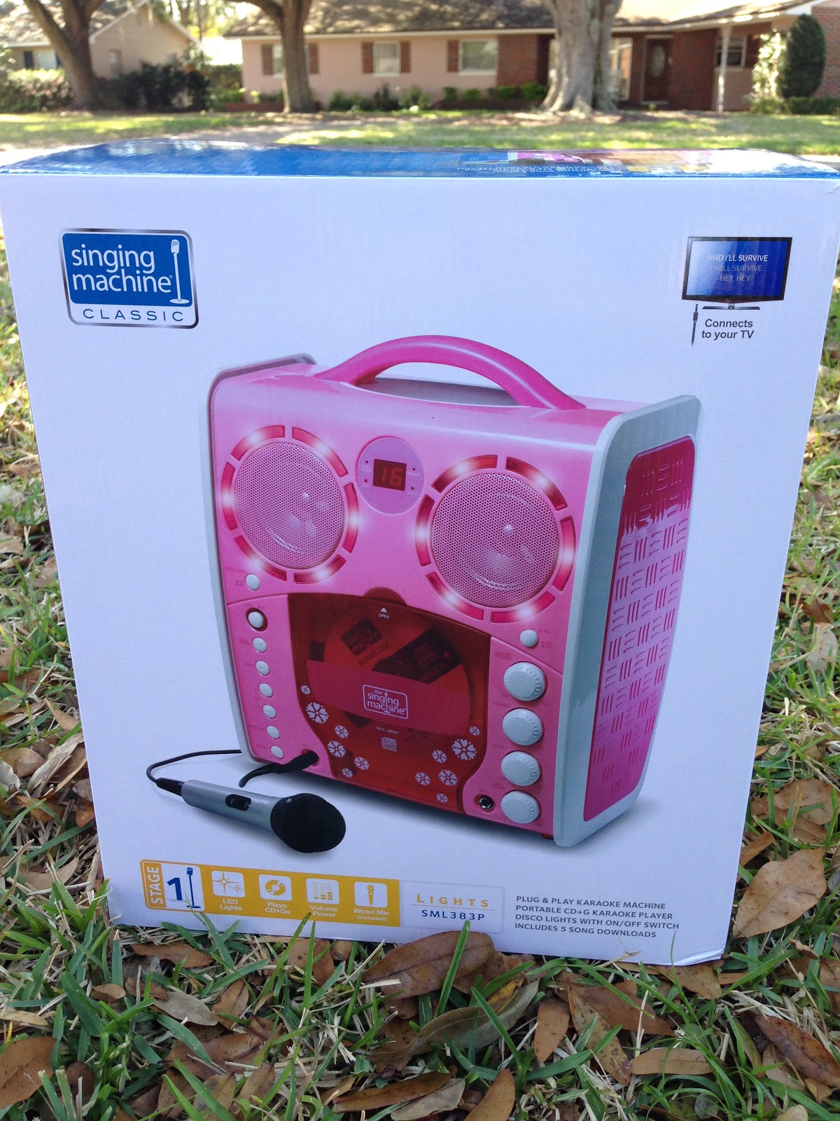 Compact Karaoke Machine for Kids Outnumbered 3 to 1