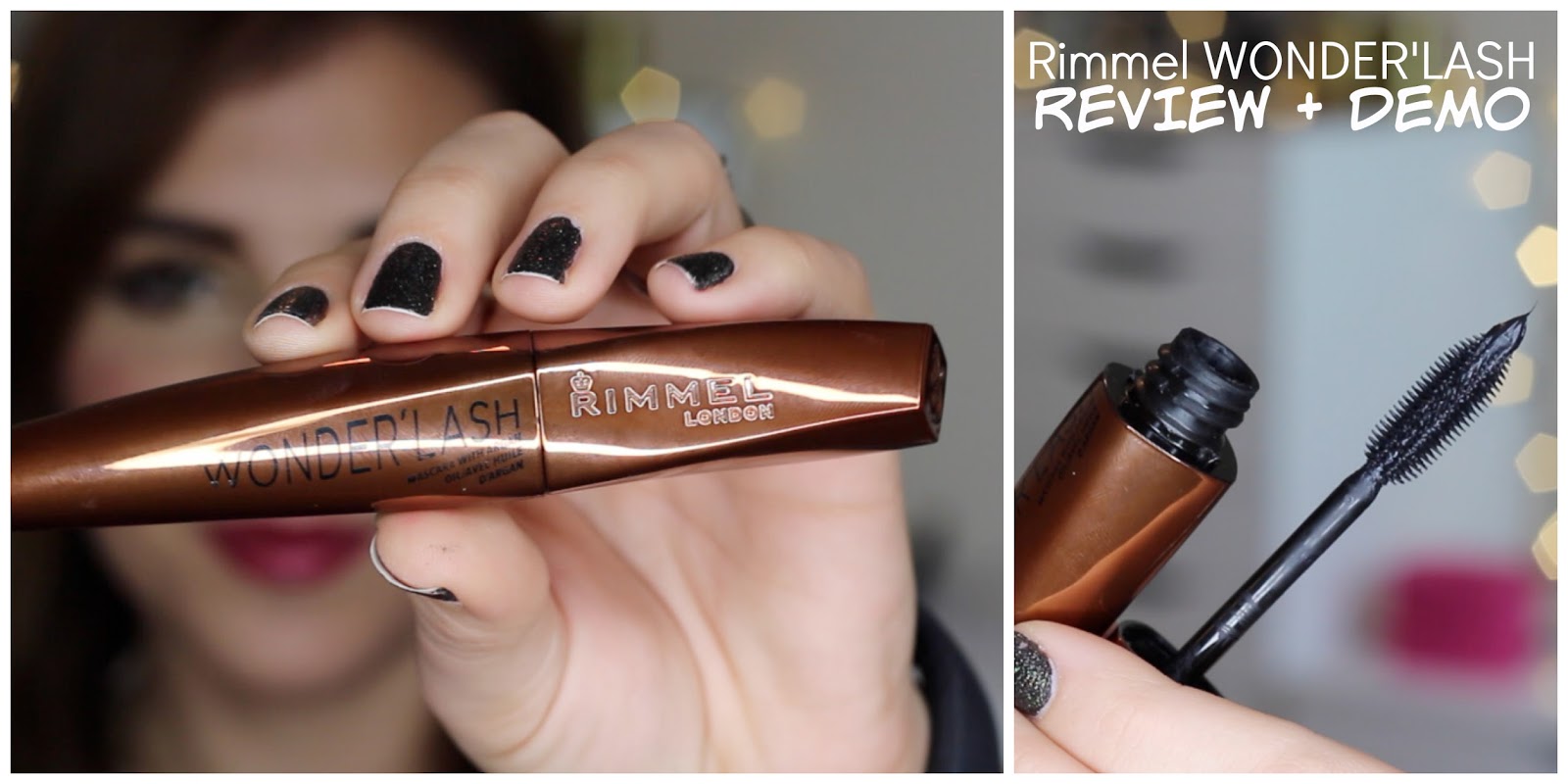 Review Rimmel WONDER'LASH Argan Oil Mascara The Daily Bailey B