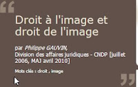 Le Droit à l'image