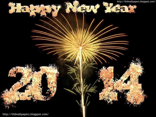 Latest Happy New Year 2014 Eve Celebrations Pictures Beautiful 2014 Fireworks HD Wallpapers