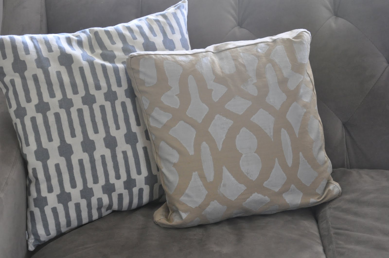 imperial trellis pillows