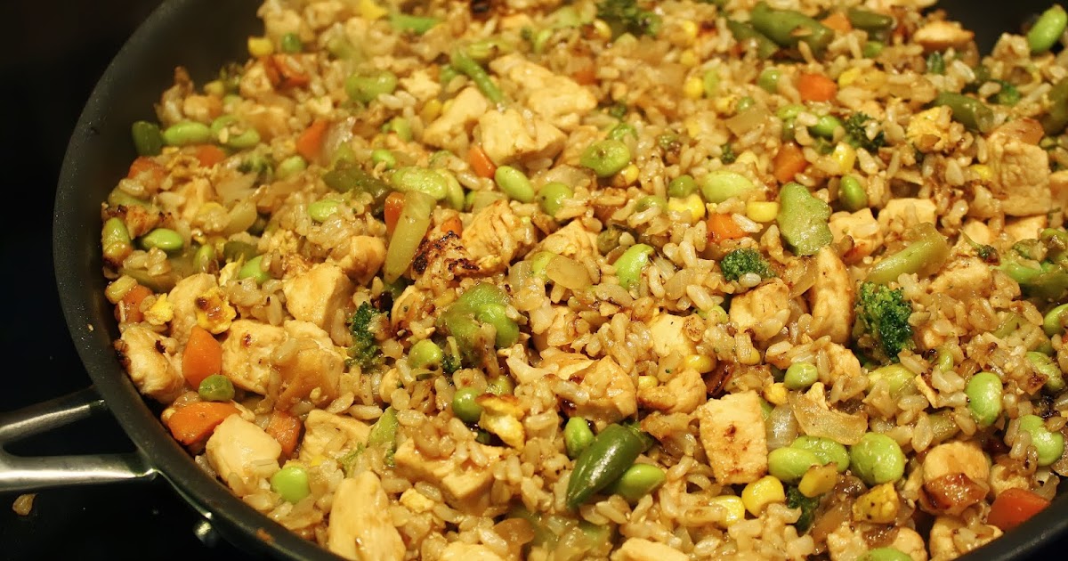 Making Mama's Kitchen Chicken Fried Brown Rice