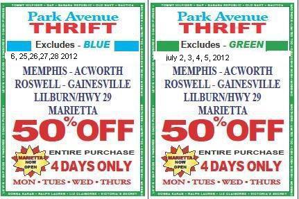 Savers coupons thrift store coupons