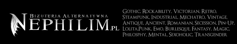 Nephilim - Biżuteria gotycka, gothic, victorian,  retro, steampunk, vintage  jewellery