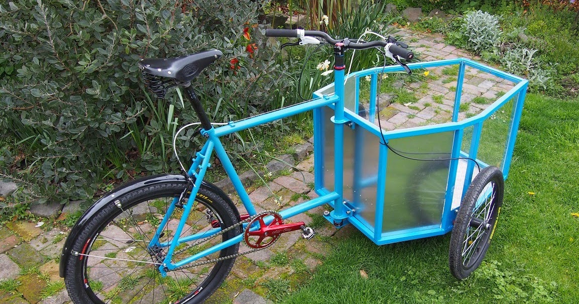 Building A Cargo Trike...The First Build Pretty much done.
