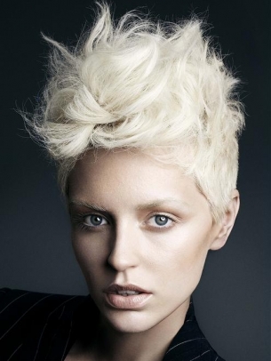 De Moda Hoy: Cortes de pelo Mohawk (Mohicano) para mujeres