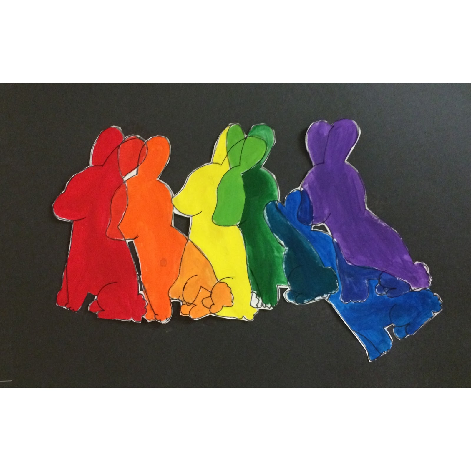 Art. Paper. Scissors. Glue! Color Mixing Experiment