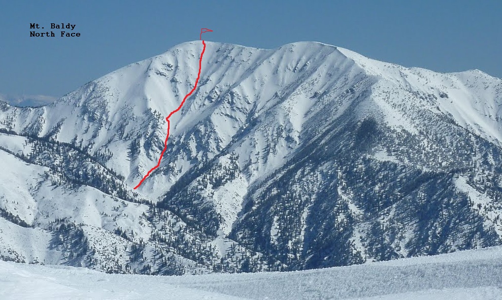 The Mountaineering Review Mt. Baldy, North Face