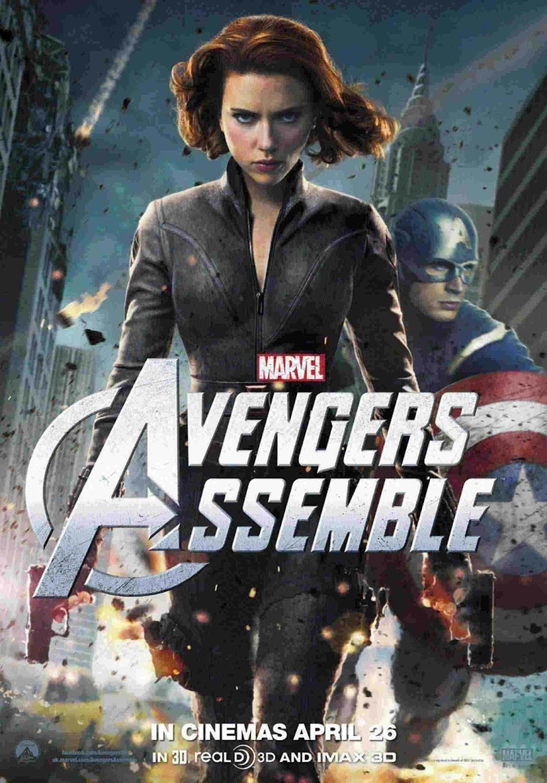 Avengers Assemble. UK Cinemas April 27th 2012. Latest 1119 x 1600