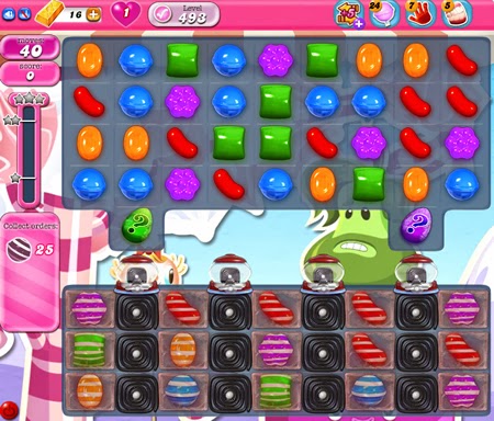 Candy Crush Saga 493 Candy Crush Saga 493