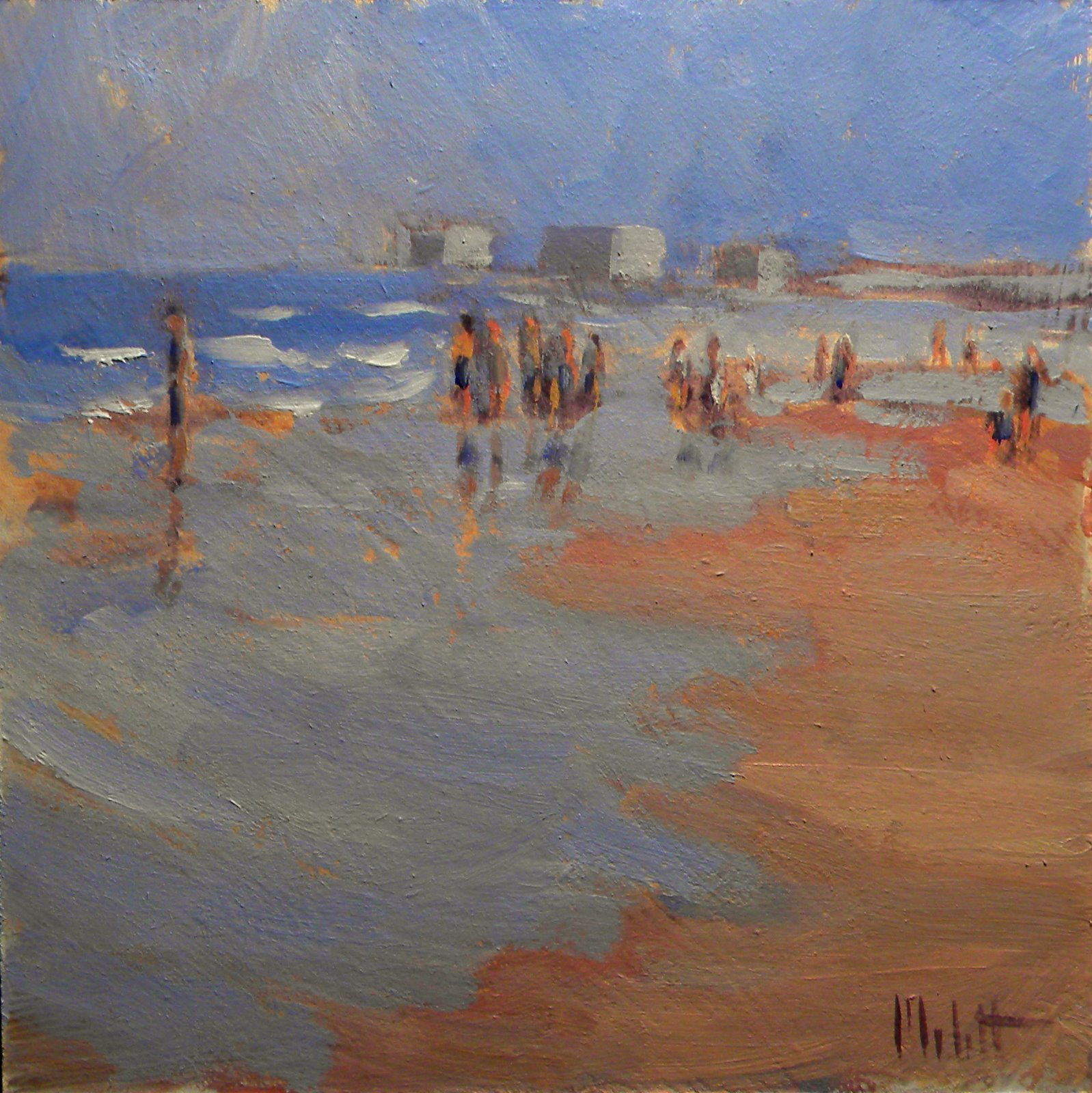 Painting Daily Heidi Malott Original Art Painting Ocean