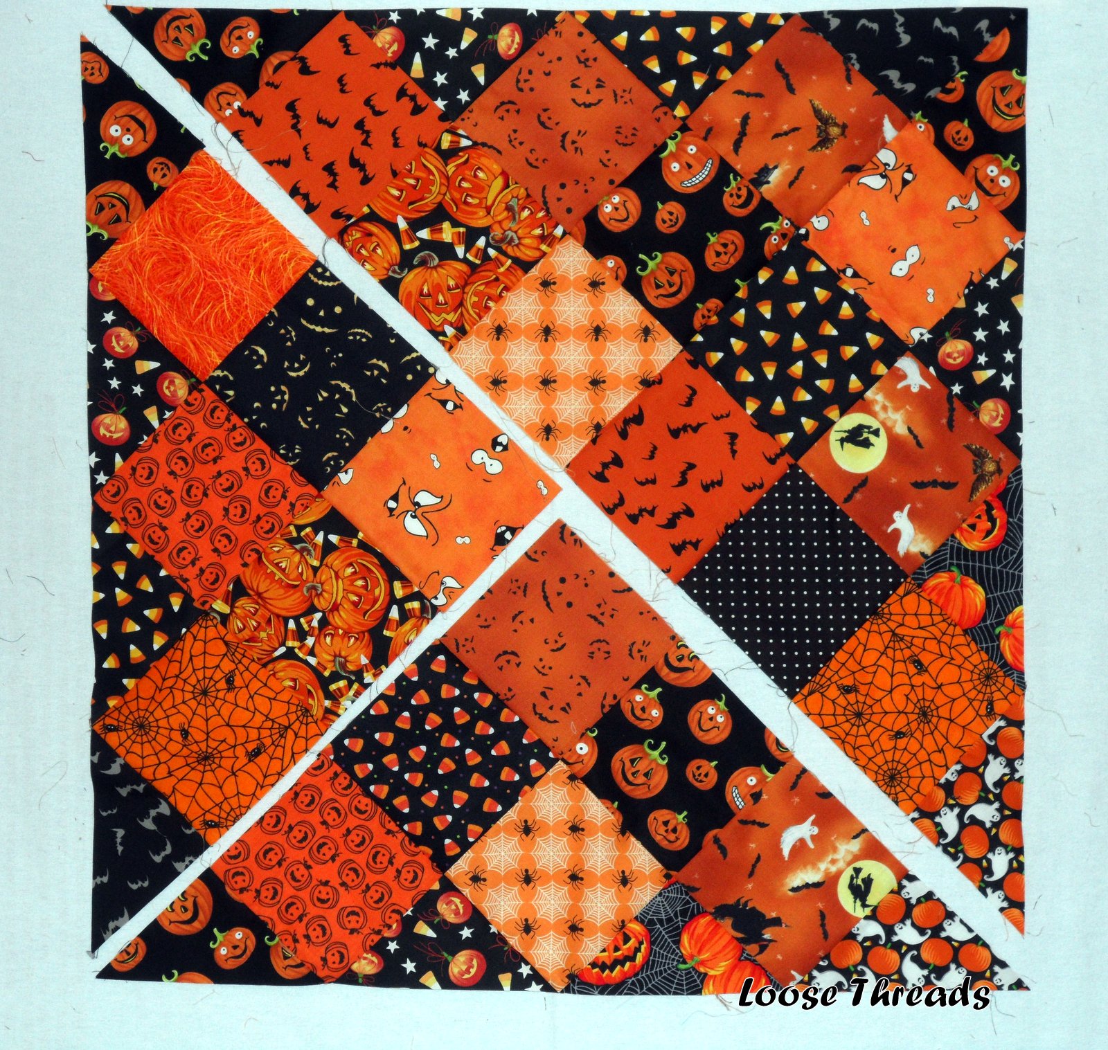 Loose Threads From Squares To An On Point Quilt