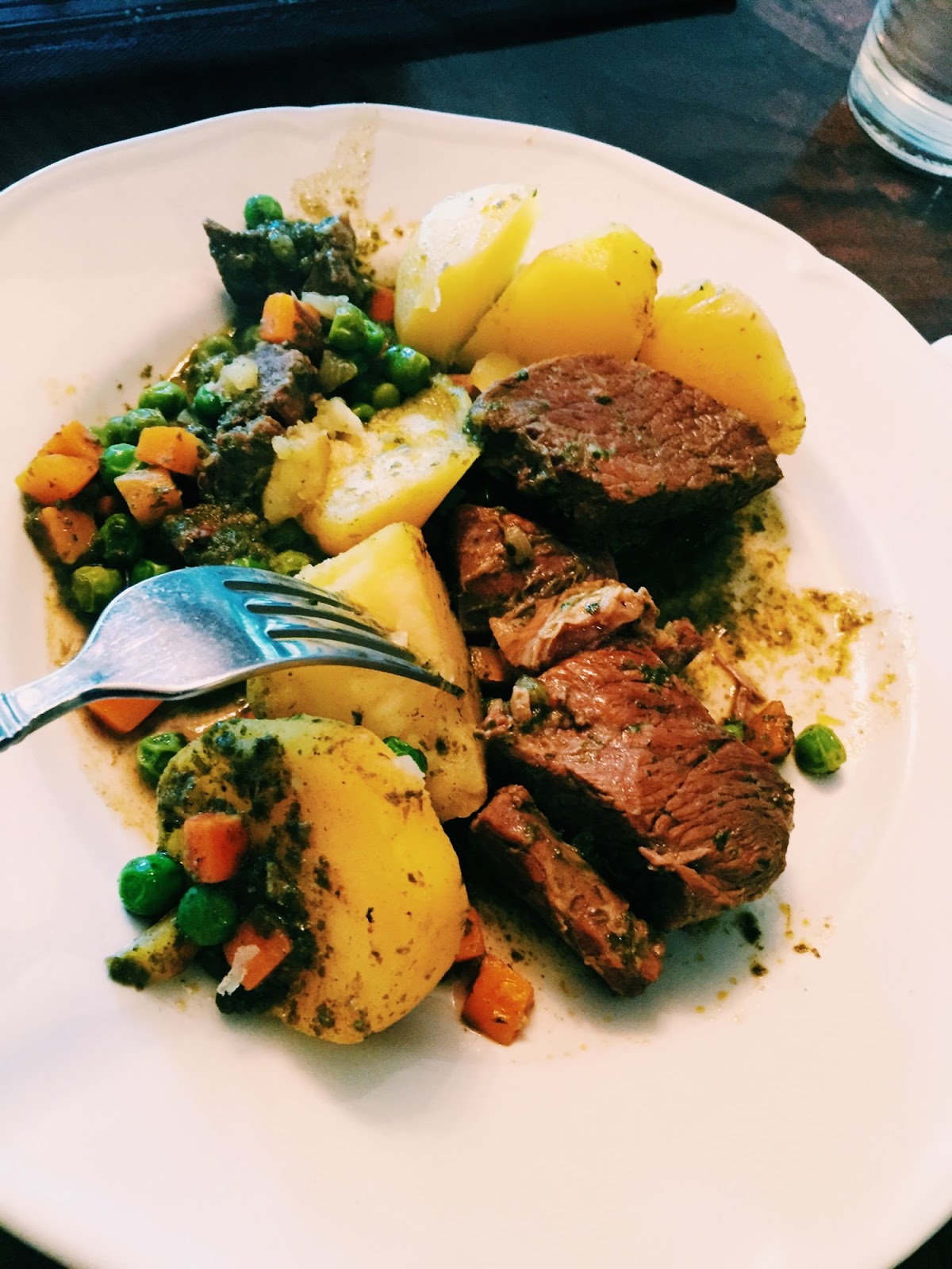 Wine and Garlic with Everything Seco de Carne (Cilantro Beef Stew)