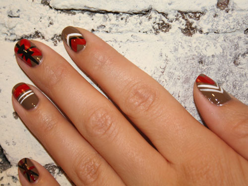 Seventeen magazine's website has a section for nail art ideas