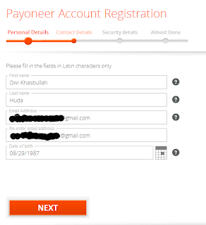 Payoneer; Get Free Mastercard Debit Cards and Bonus Registration $ 25